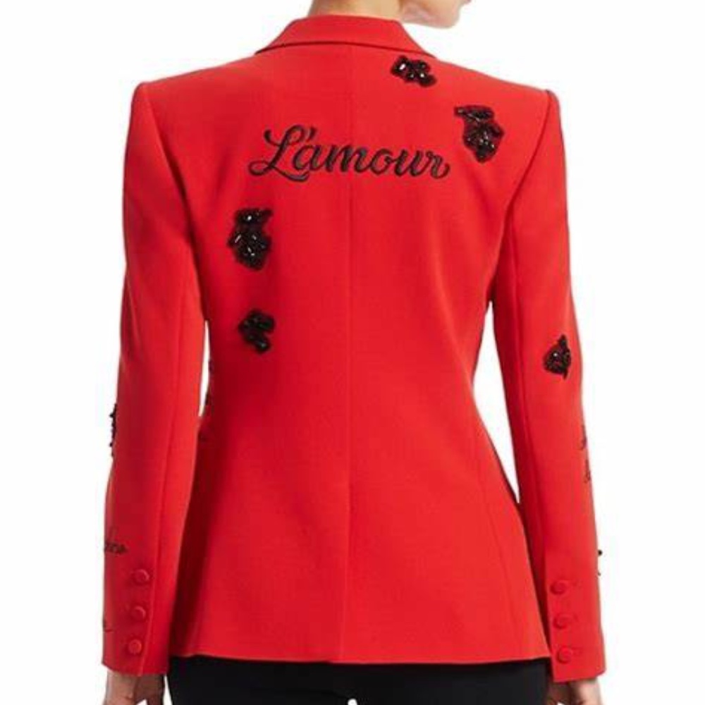 Cinq a Sept Estelle Beaded Blazer - Picture 2 of 5